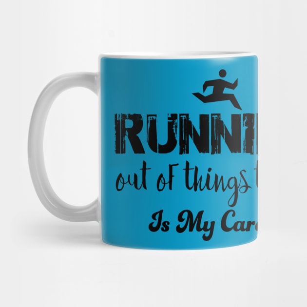 Running out of things to say is my cardio by Alema Art